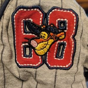 Vintage Baby Tigger Baseball outfit